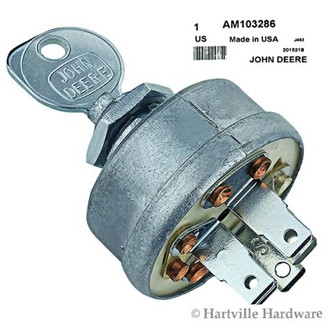 john deere ignition switch key